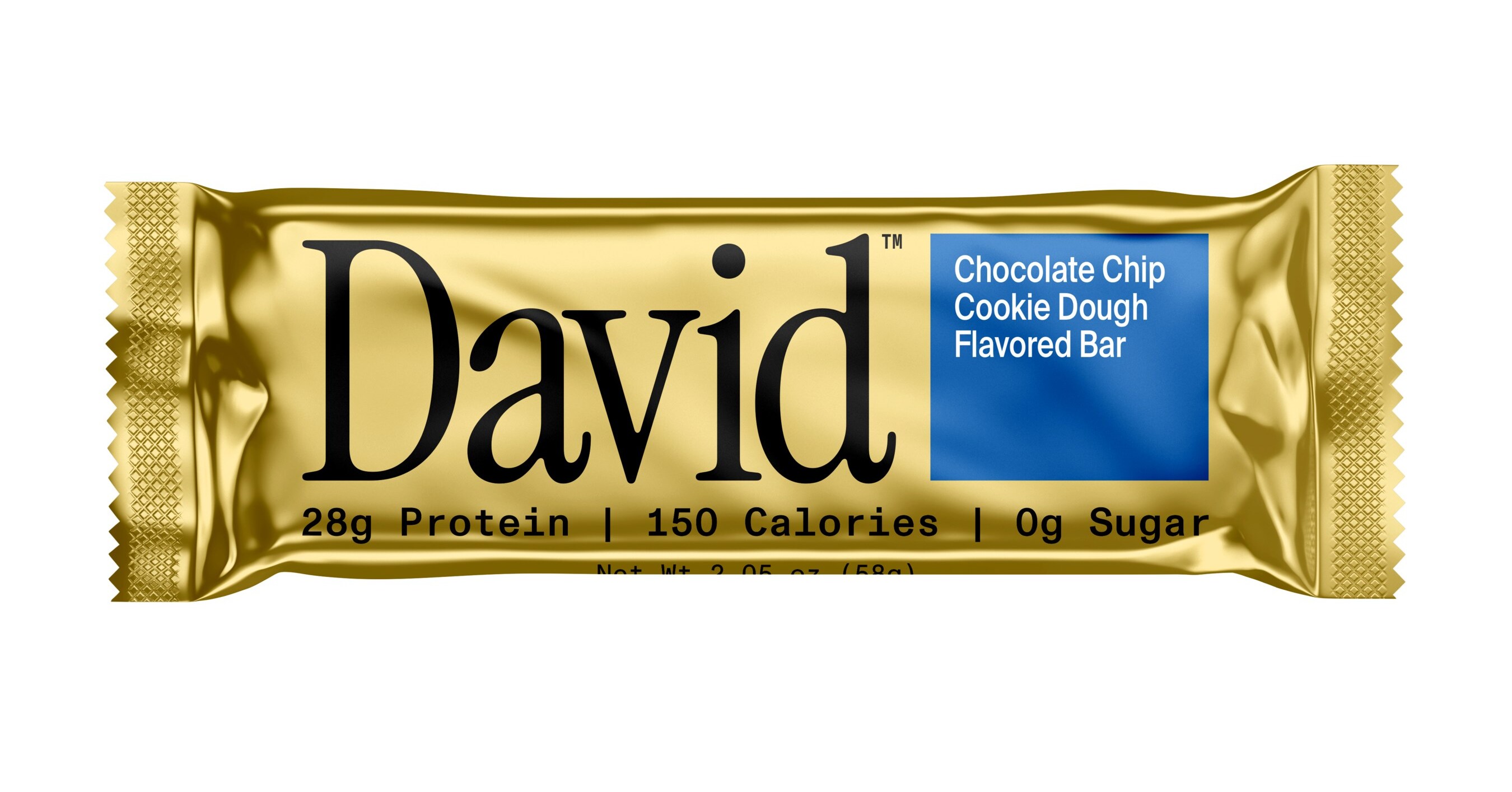 David, Protein Bar, Chocolate Chip Cookie Dough