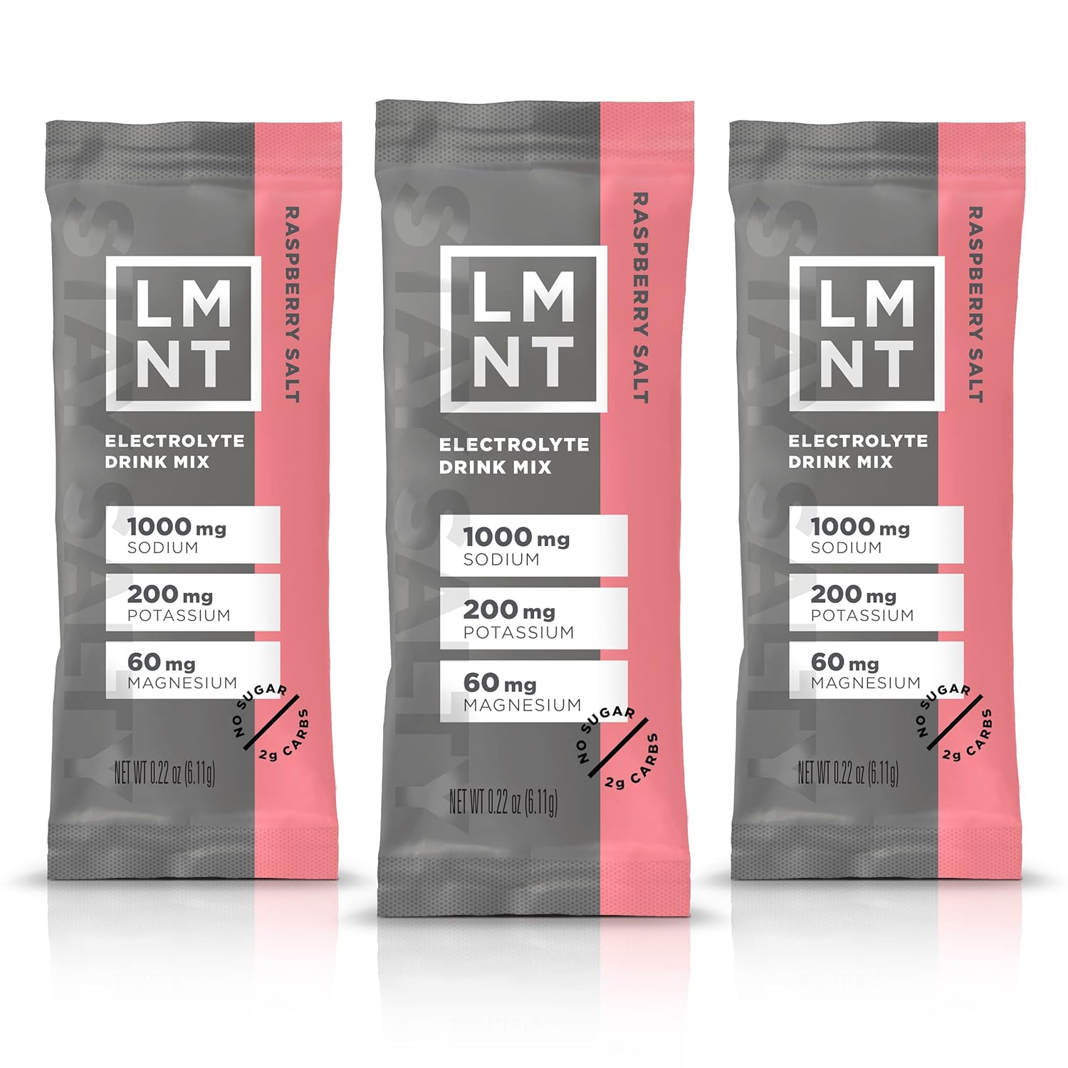 LMNT Zero Sugar Electrolytes, Raspberry Salt