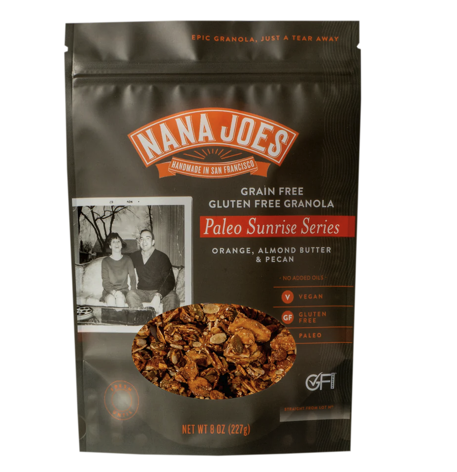 Nana Joes Granola - Paleo Sunrise Series: Orange, Almond Butter & Pecan