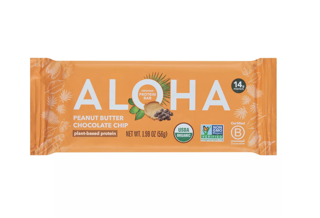 ALOHA Protein Bar, Peanut Butter Chocolate Chip