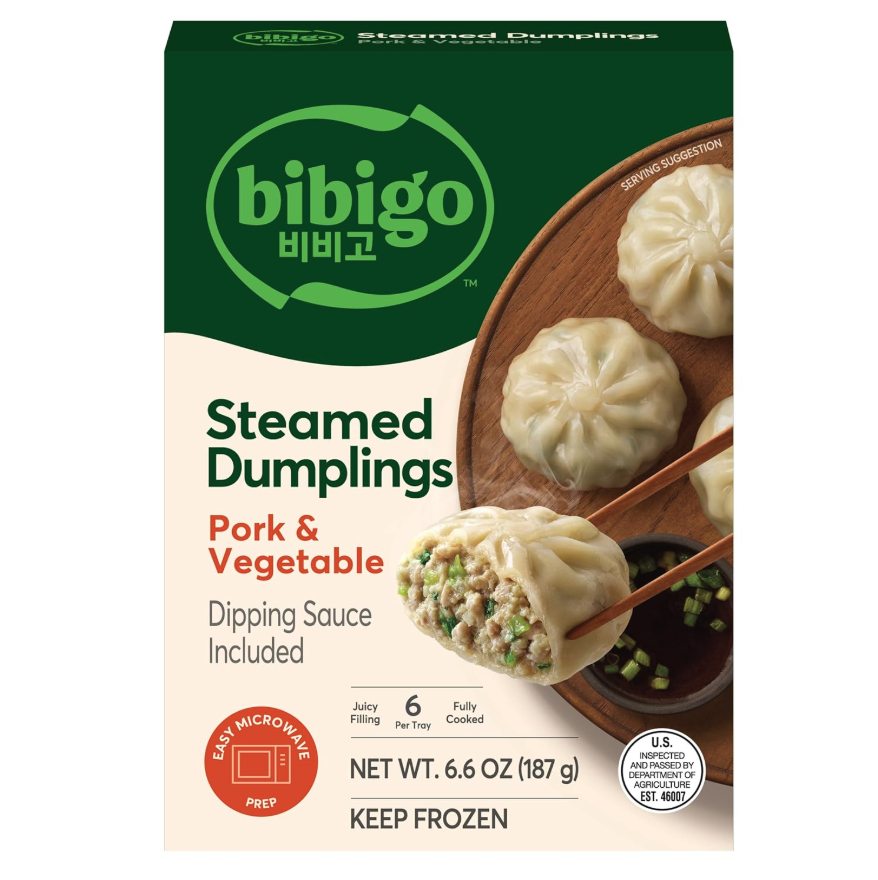 Steamed Dumplings Pork & Vegetable