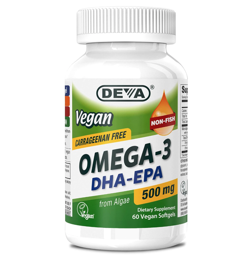 DEVA Vegan Omega-3 DHA-EPA 500MG