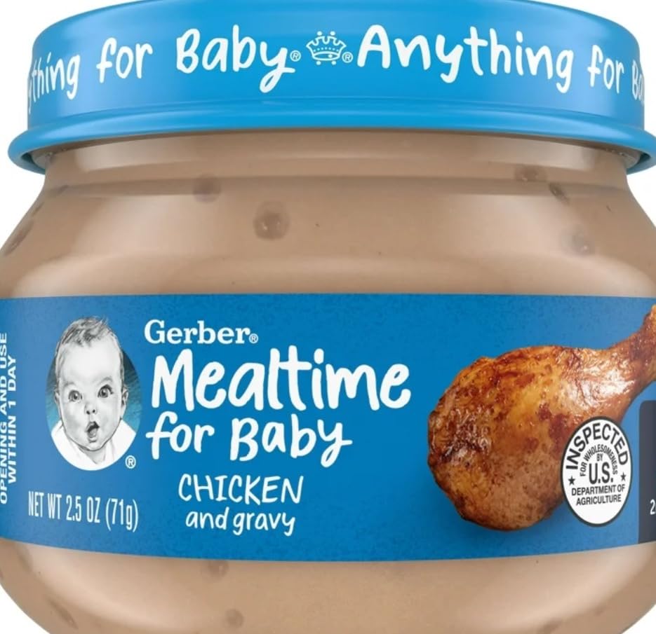 Gerber Baby Foods 2nd Foods Meat, Chicken & Gravy