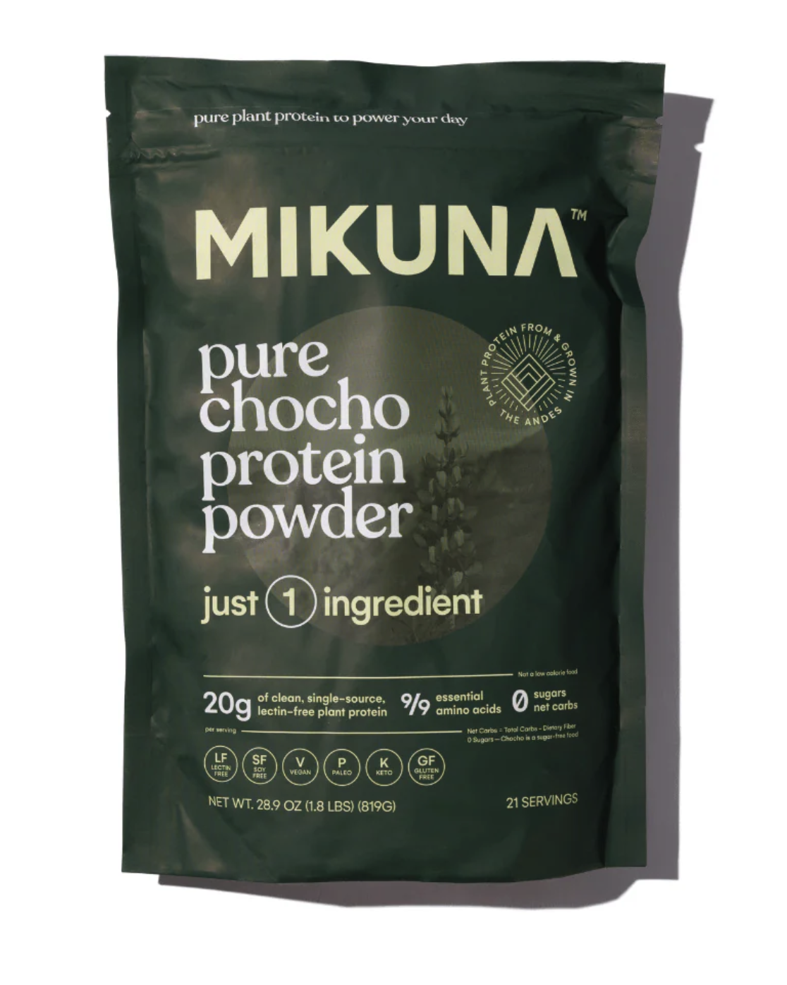 Mikuna Protein Powder (Pure Chocho)