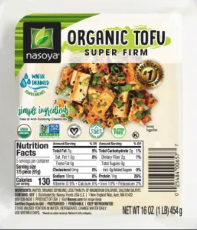 Nasoya Organic Super Firm Tofu