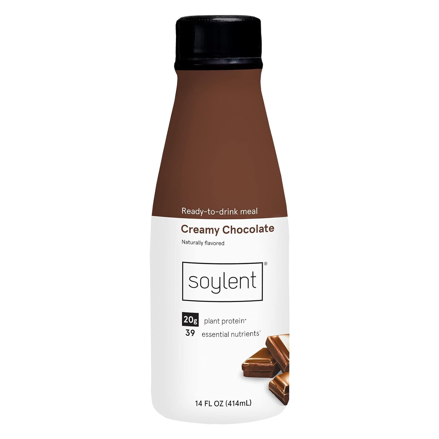Soylent Complete Meal Replacement Shake, Creamy Chocolate
