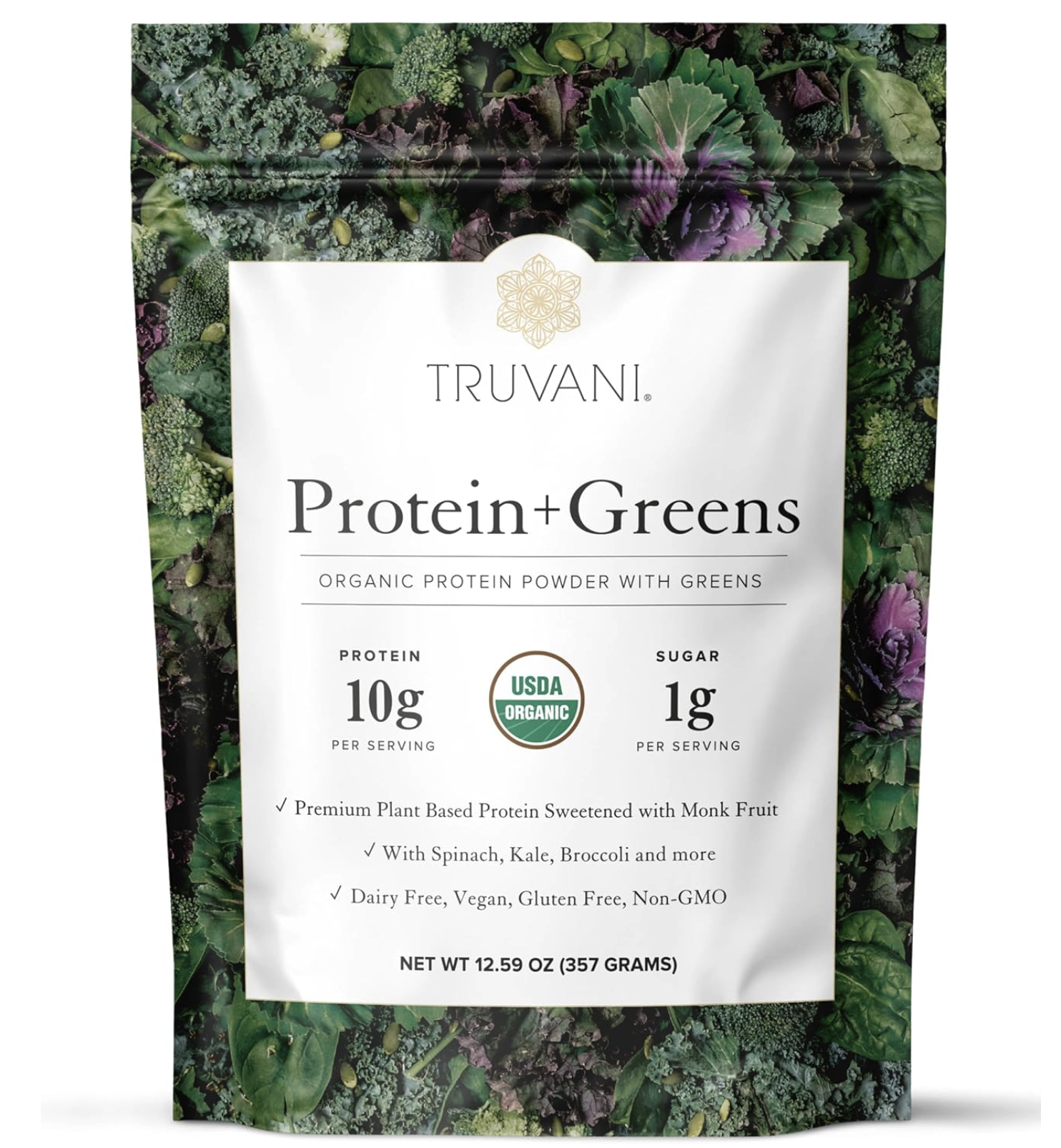 Truvani Protein + Greens Supplement